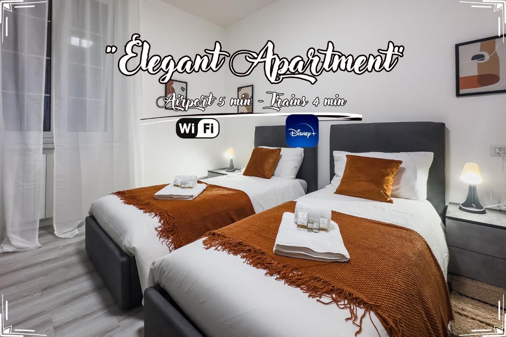 Appartement Elegant - Airport 5min - Ac - Smart Tv *