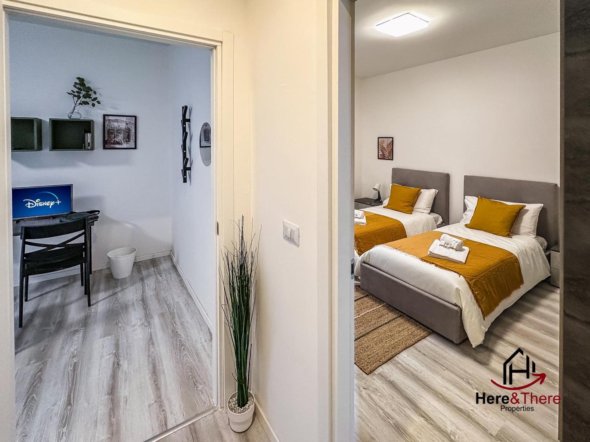 Elegant - Airport 5min - Ac - Smart Tv Appartement Genua